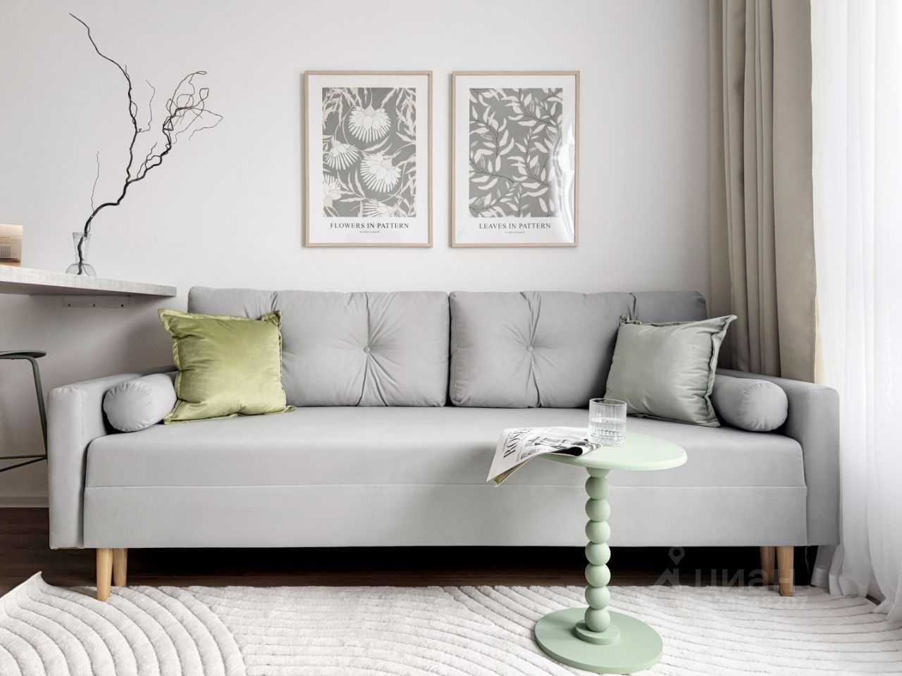 1-комнатная квартира, 19,7 м²