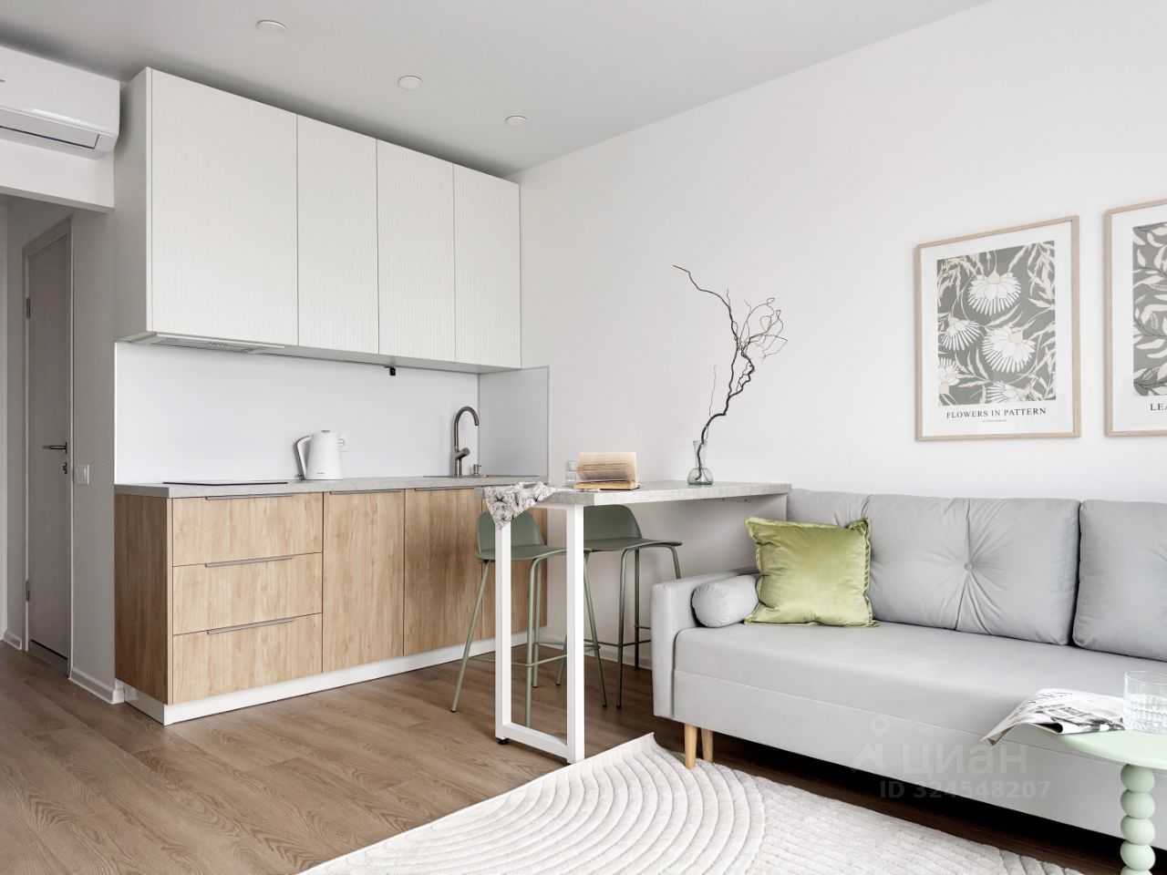 1-комнатная квартира, 19,7 м² — фотография 3