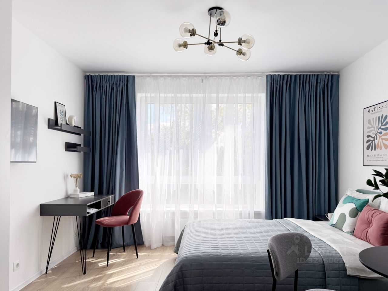 1-комнатная квартира, 21,6 м²