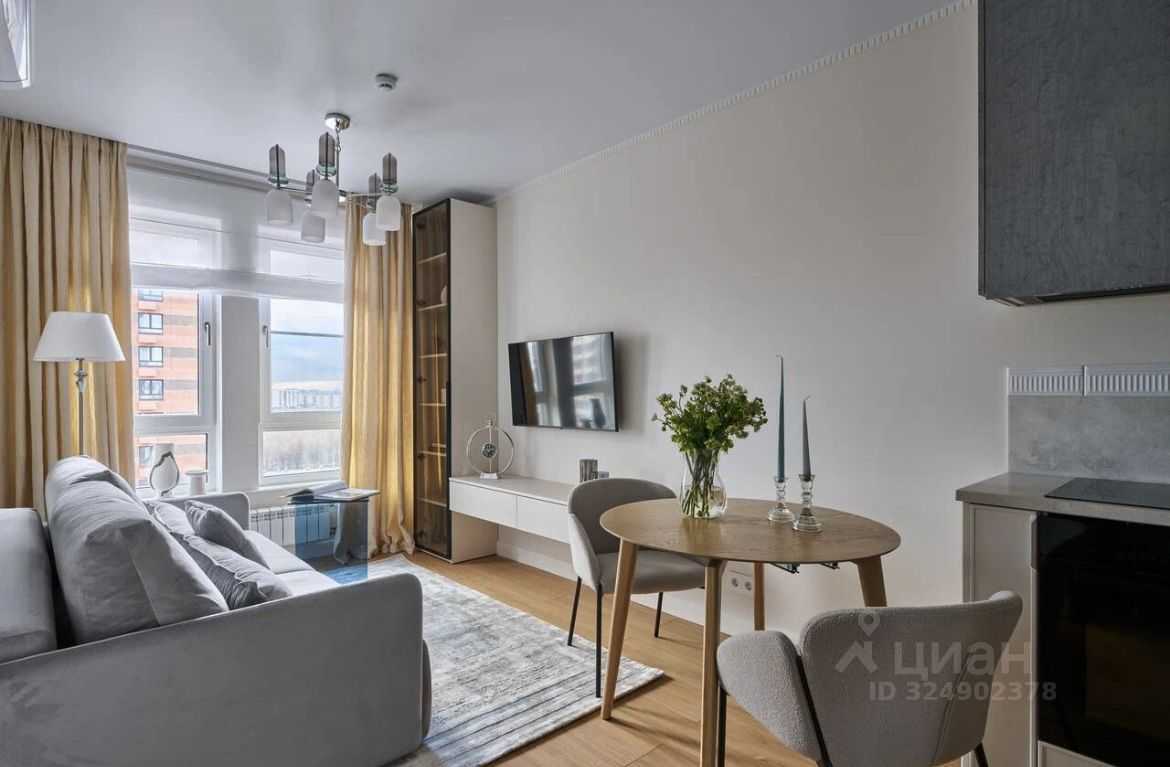 1-комнатная квартира, 32 м² — фотография 2