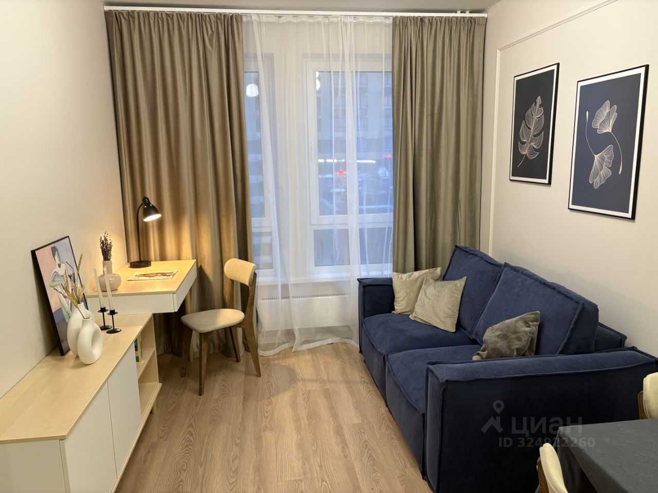 1-комнатная квартира, 31,2 м² — фотография 3
