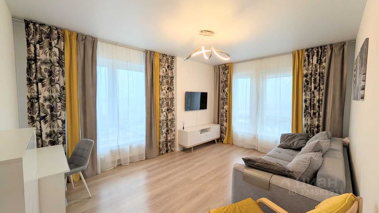 2-комнатная квартира, 53 м²