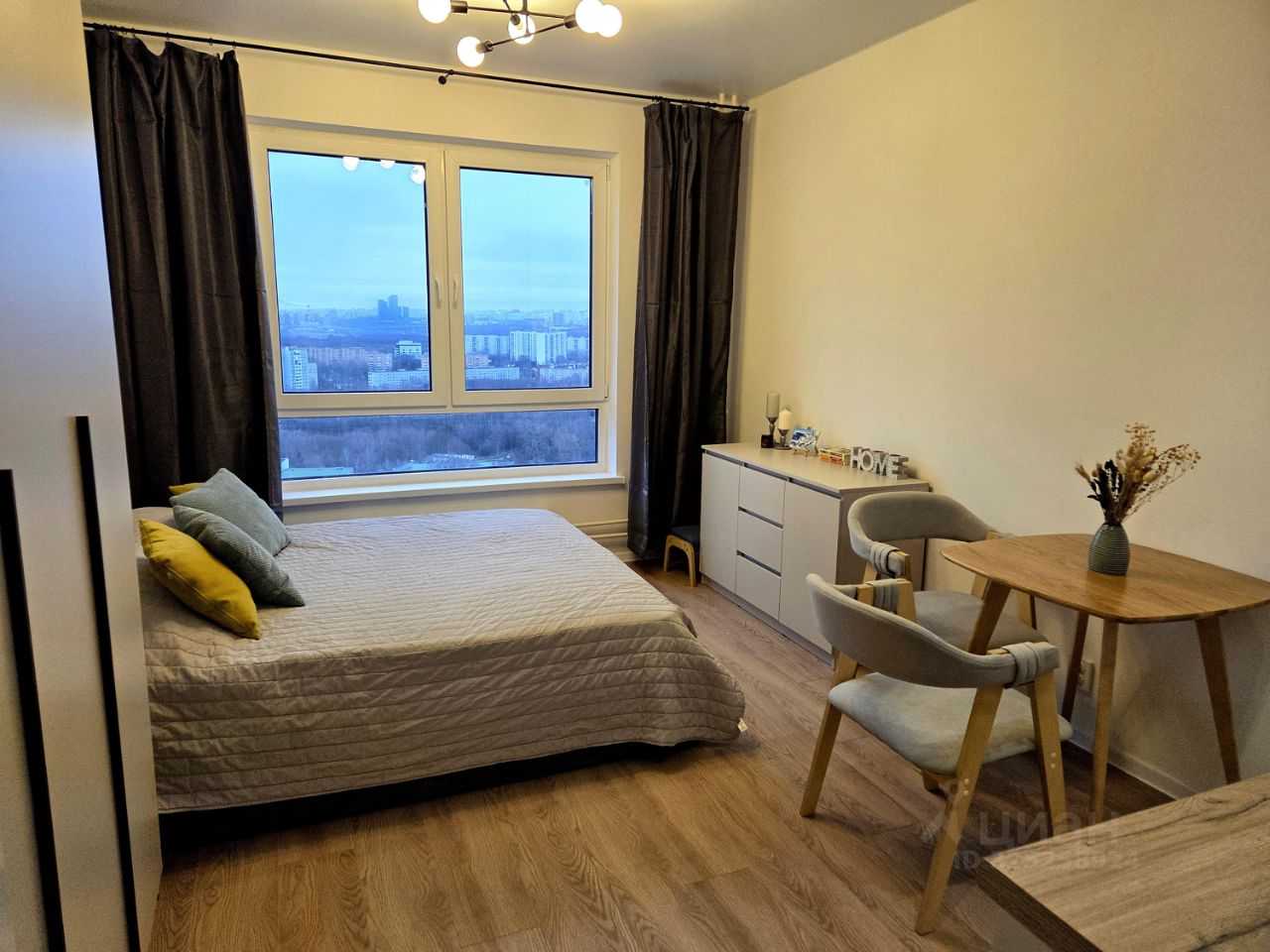 1-комнатная квартира, 19,7 м²