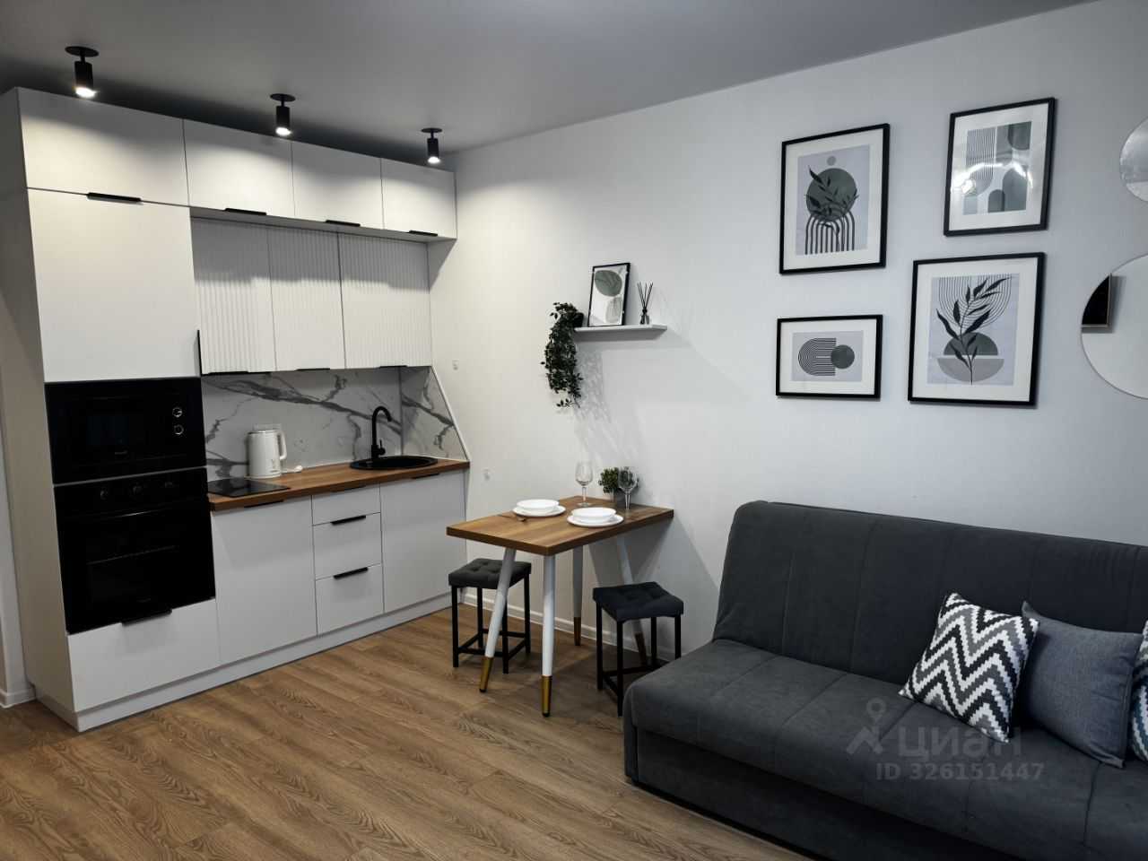 1-комнатная квартира, 24 м² — фотография 2