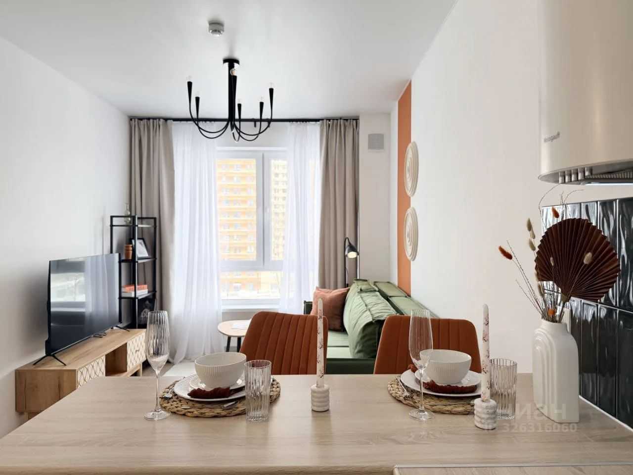 1-комнатная квартира, 32 м²