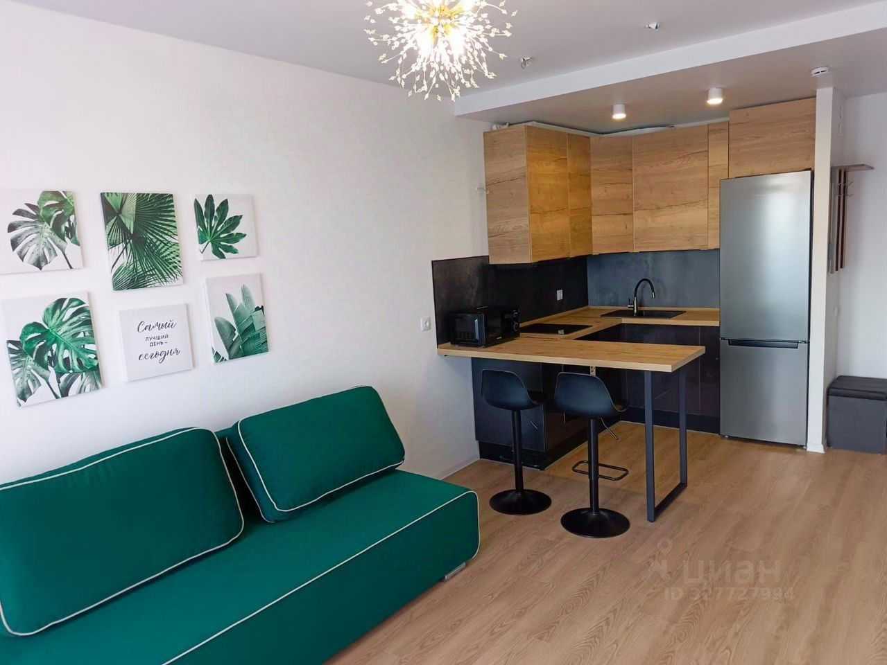 1-комнатная квартира, 36 м²
