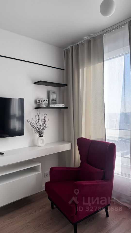 1-комнатная квартира, 25,4 м² — фотография 3