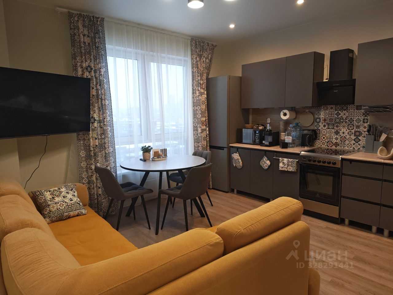 2-комнатная квартира, 55 м² — фотография 3