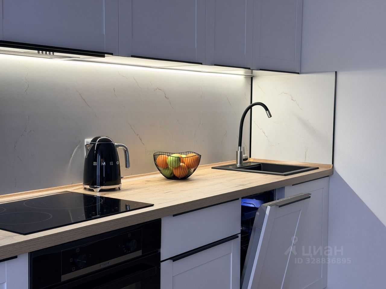 1-комнатная квартира, 33,7 м² — фотография 3