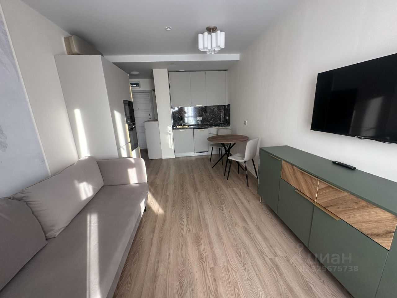 1-комнатная квартира, 33,9 м² — фотография 2