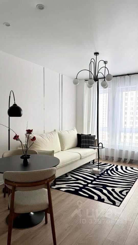 1-комнатная квартира, 35 м² — фотография 2