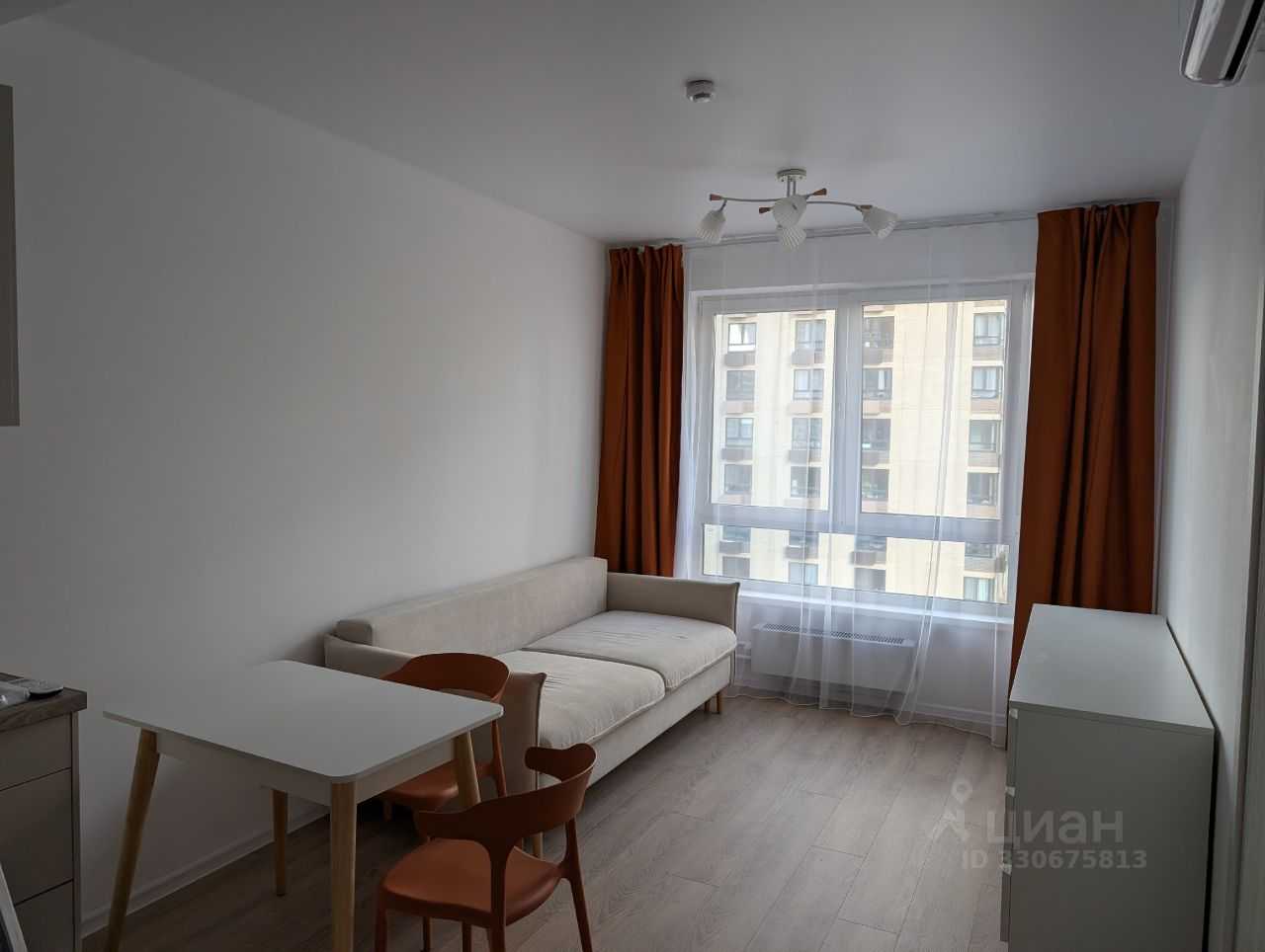 1-комнатная квартира, 33,6 м²