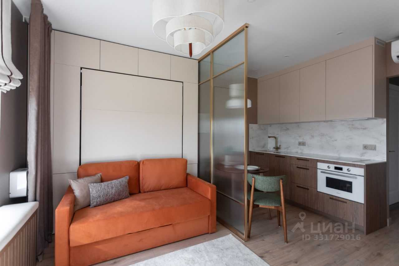 1-комнатная квартира, 24 м² — фотография 3