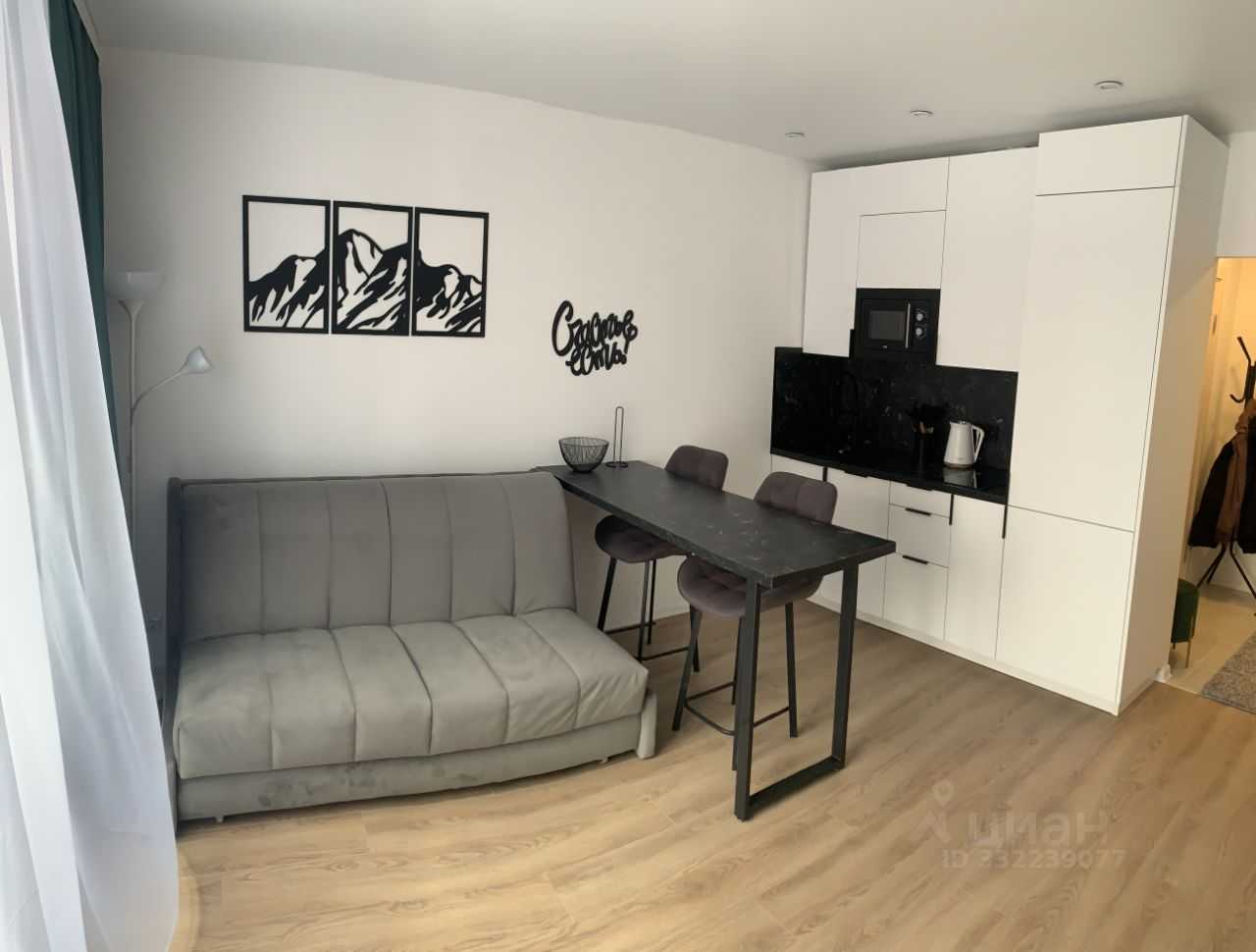 1-комнатная квартира, 23 м² — фотография 2