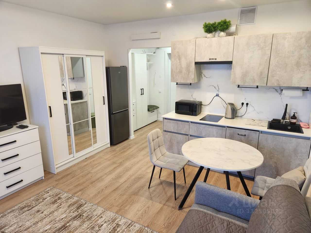 1-комнатная квартира, 24 м²