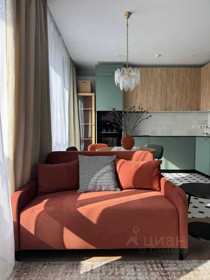 1-комнатная квартира, 33 м² — фотография 3