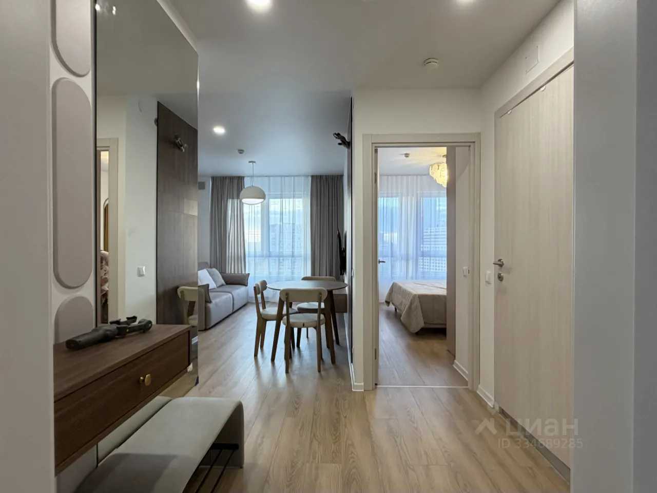 1-комнатная квартира, 33,7 м² — фотография 3