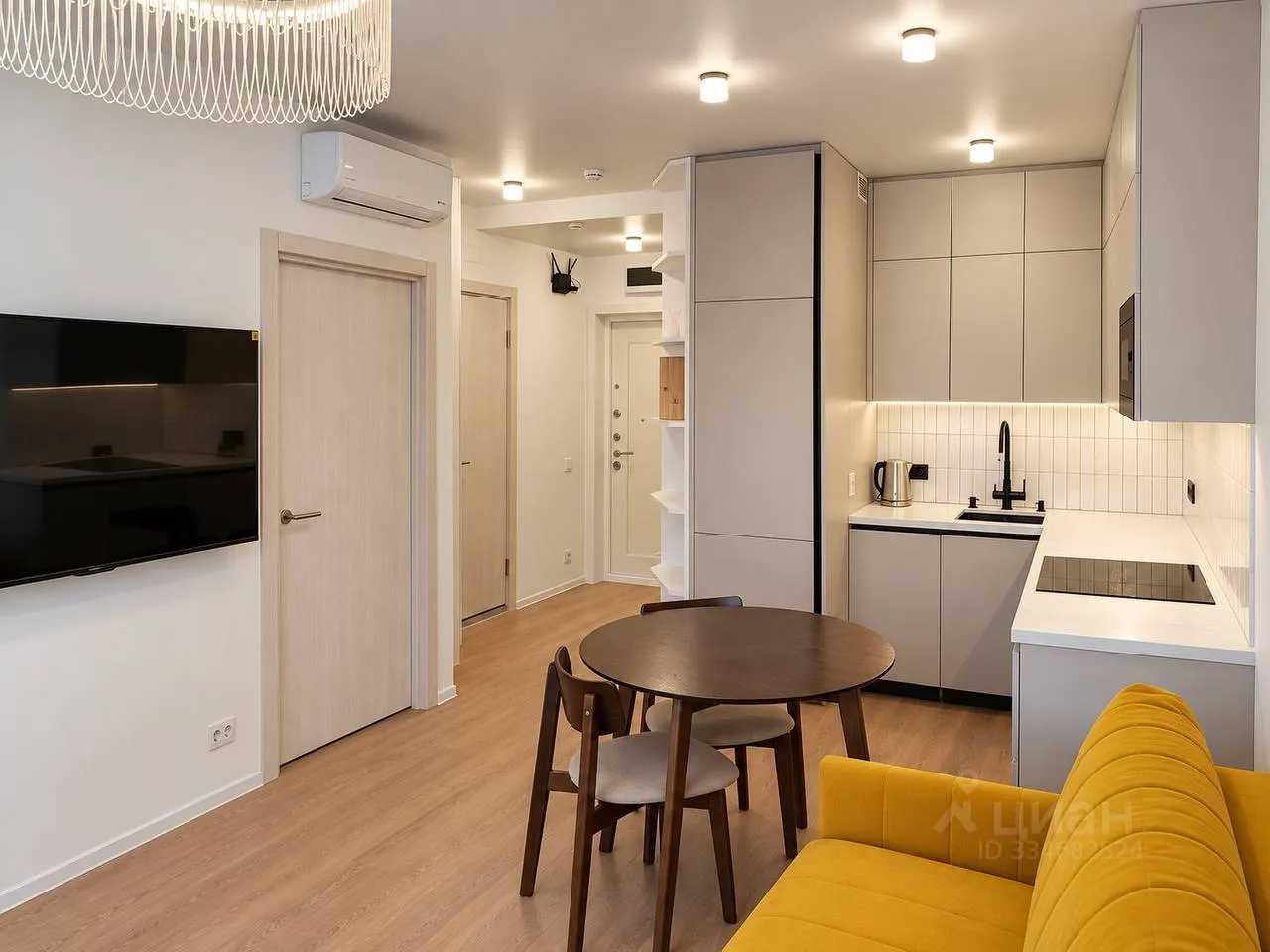 1-комнатная квартира, 32,2 м²