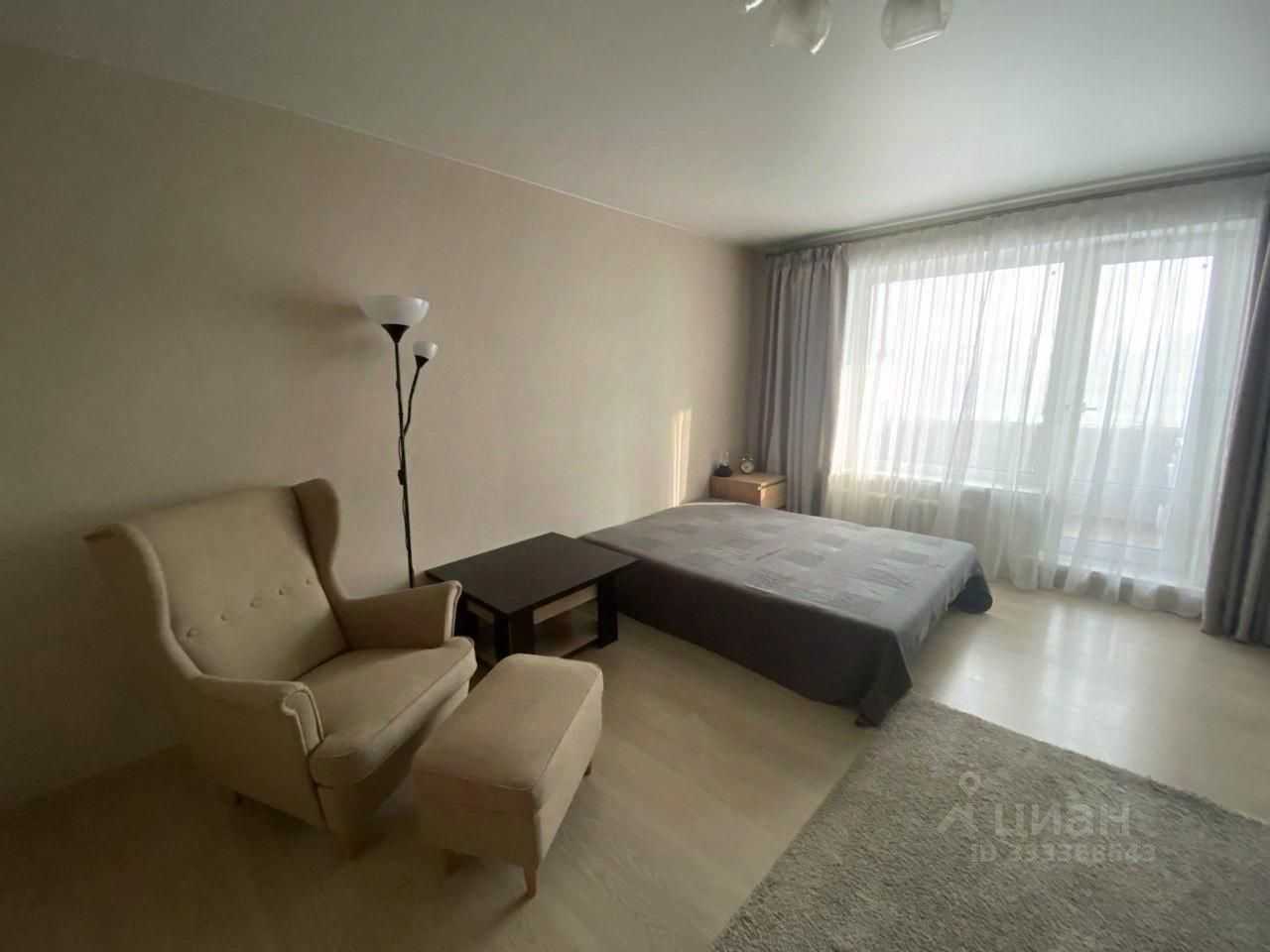 1-комнатная квартира, 34 м² — фотография 2