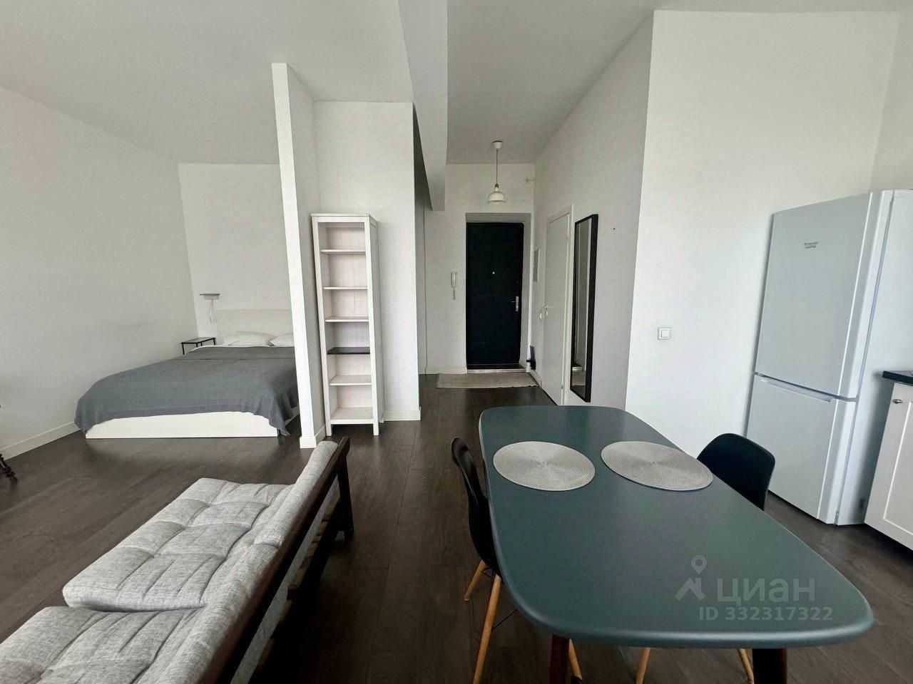 1-комнатная квартира, 38 м² — фотография 2