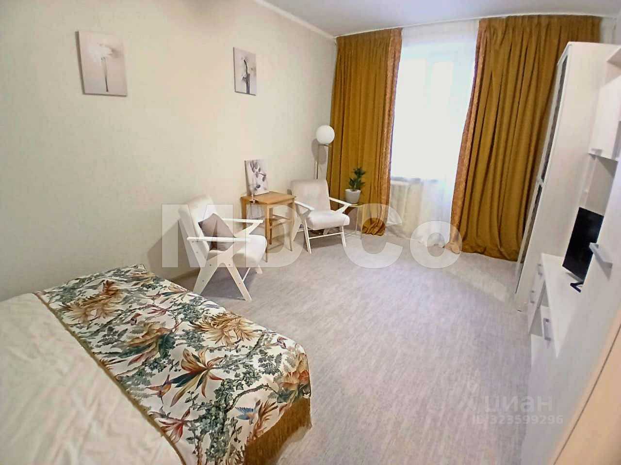 1-комнатная квартира, 34 м²