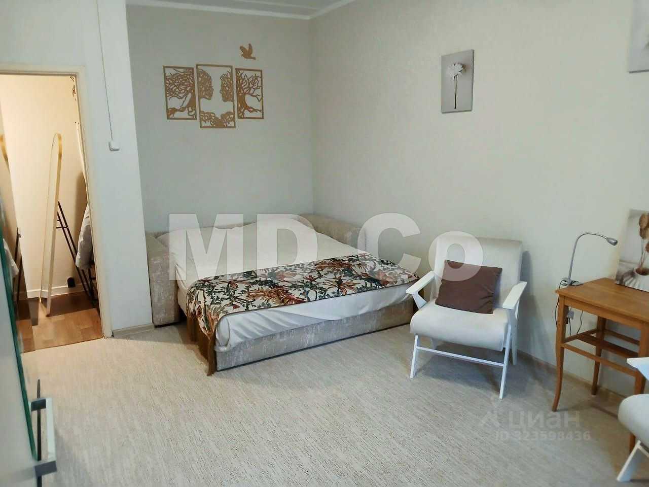 1-комнатная квартира, 34 м² — фотография 2