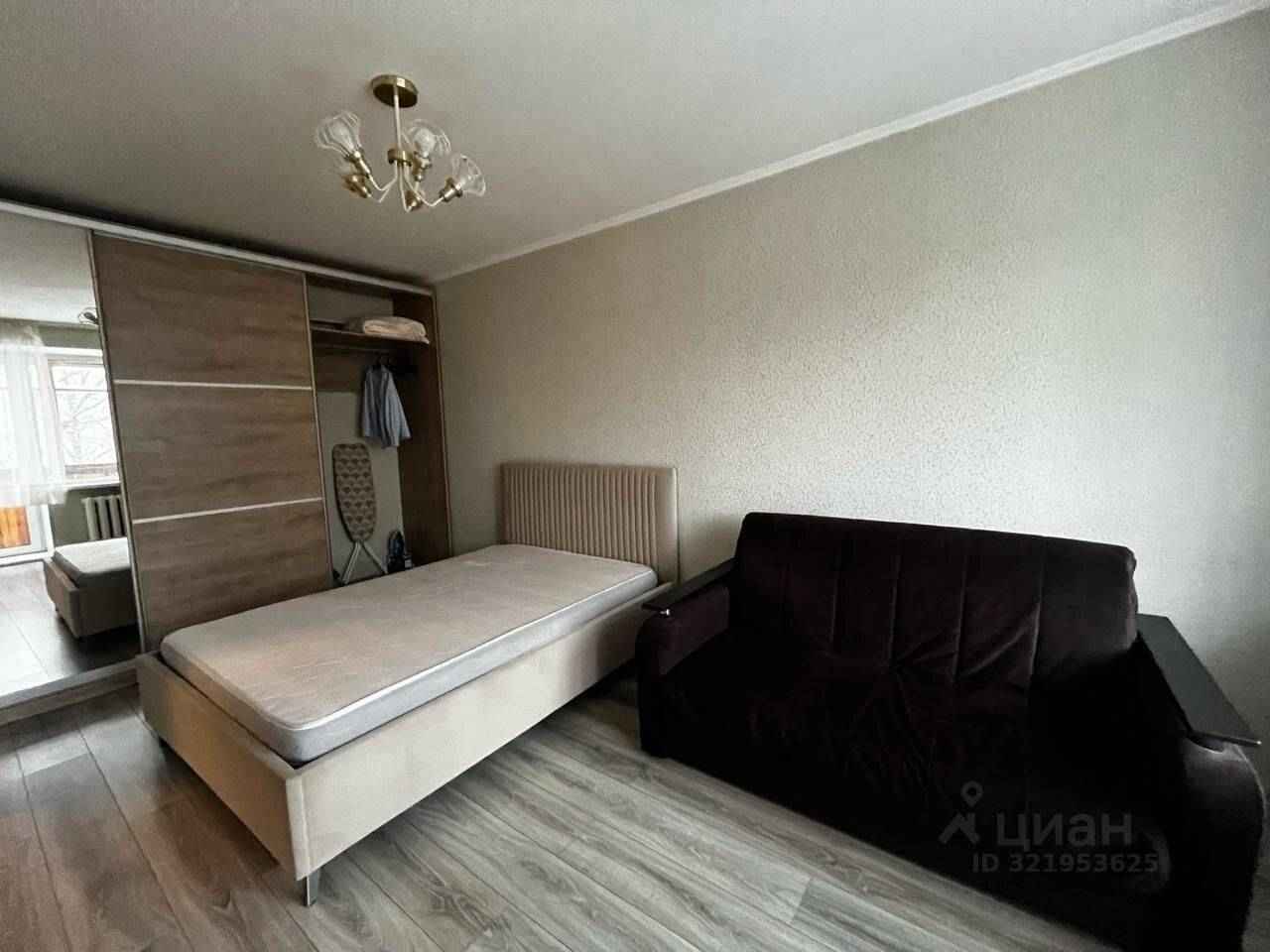 1-комнатная квартира, 35 м²