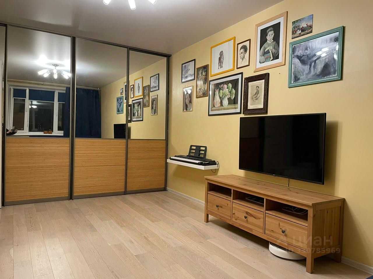 1-комнатная квартира, 38 м²