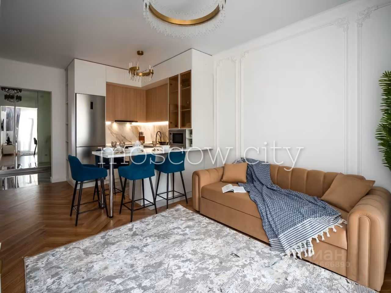 3-комнатная квартира, 116 м²