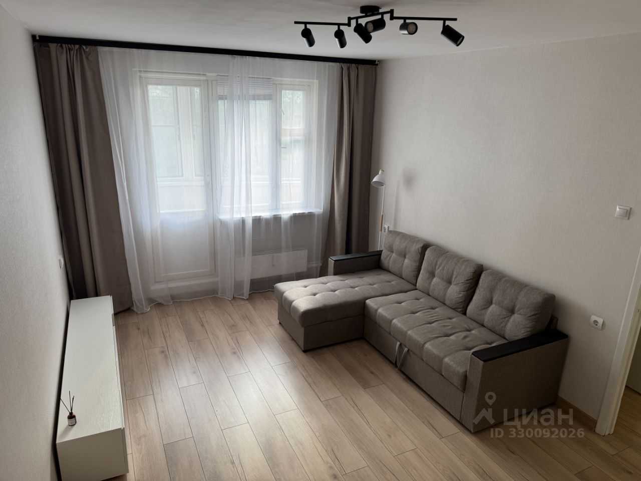 1-комнатная квартира, 38 м²