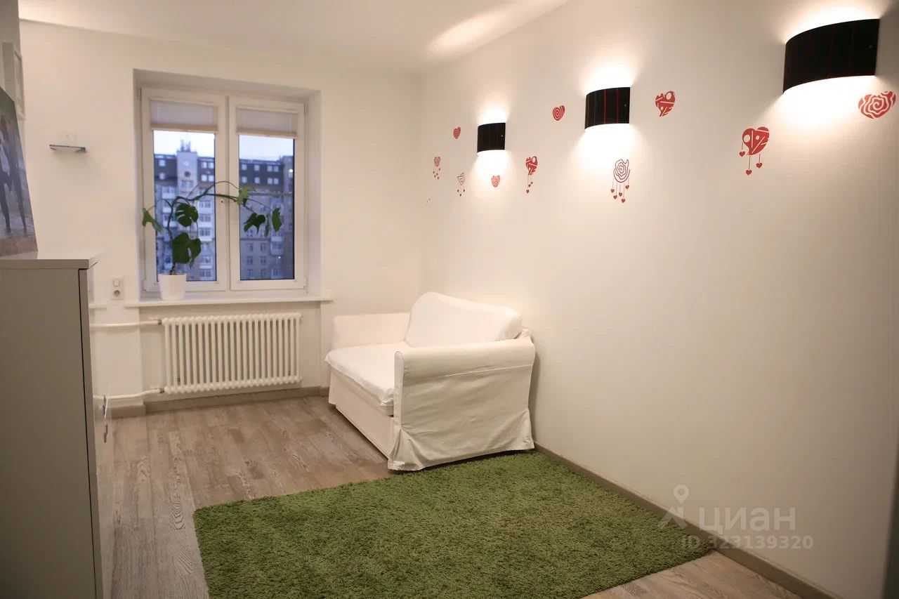 3-комнатная квартира, 52 м²