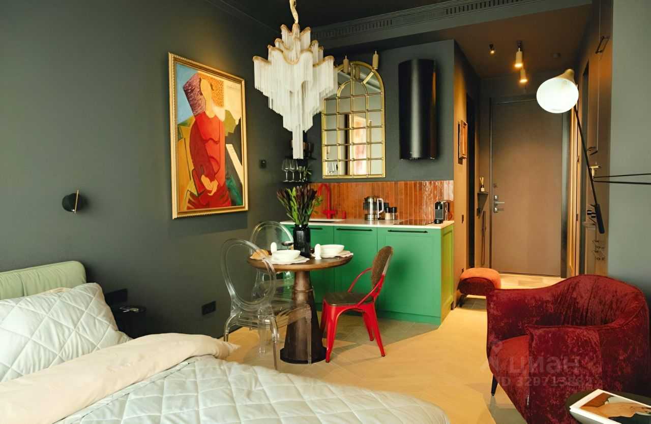 1-комнатная квартира, 29 м²