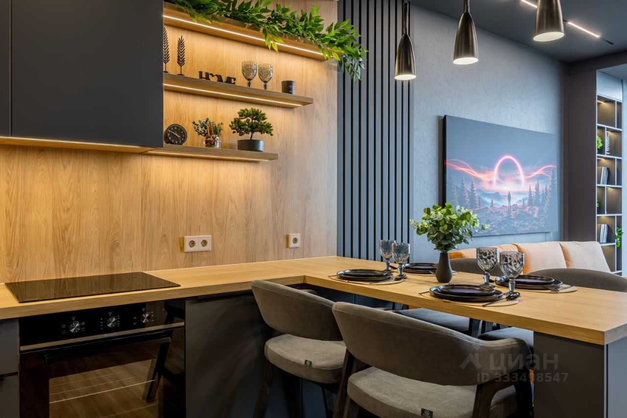 1-комнатная квартира, 42,8 м² — фотография 3
