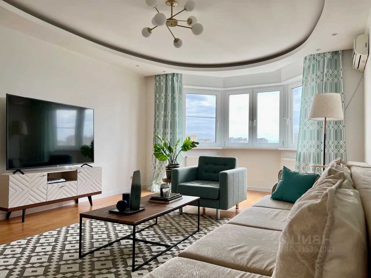 2-комнатная квартира, 84,7 м² — фотография 2