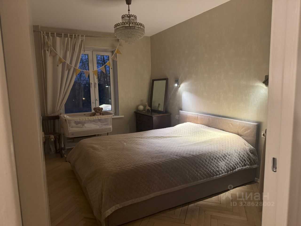 3-комнатная квартира, 57 м²