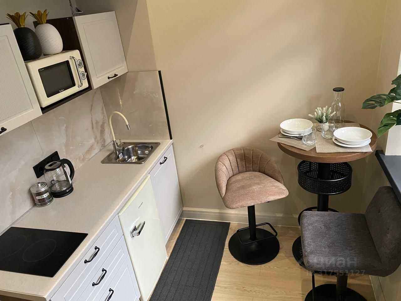 1-комнатная квартира, 21 м²