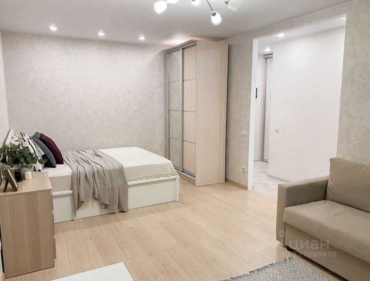 1-комнатная квартира, 37 м² — фотография 2