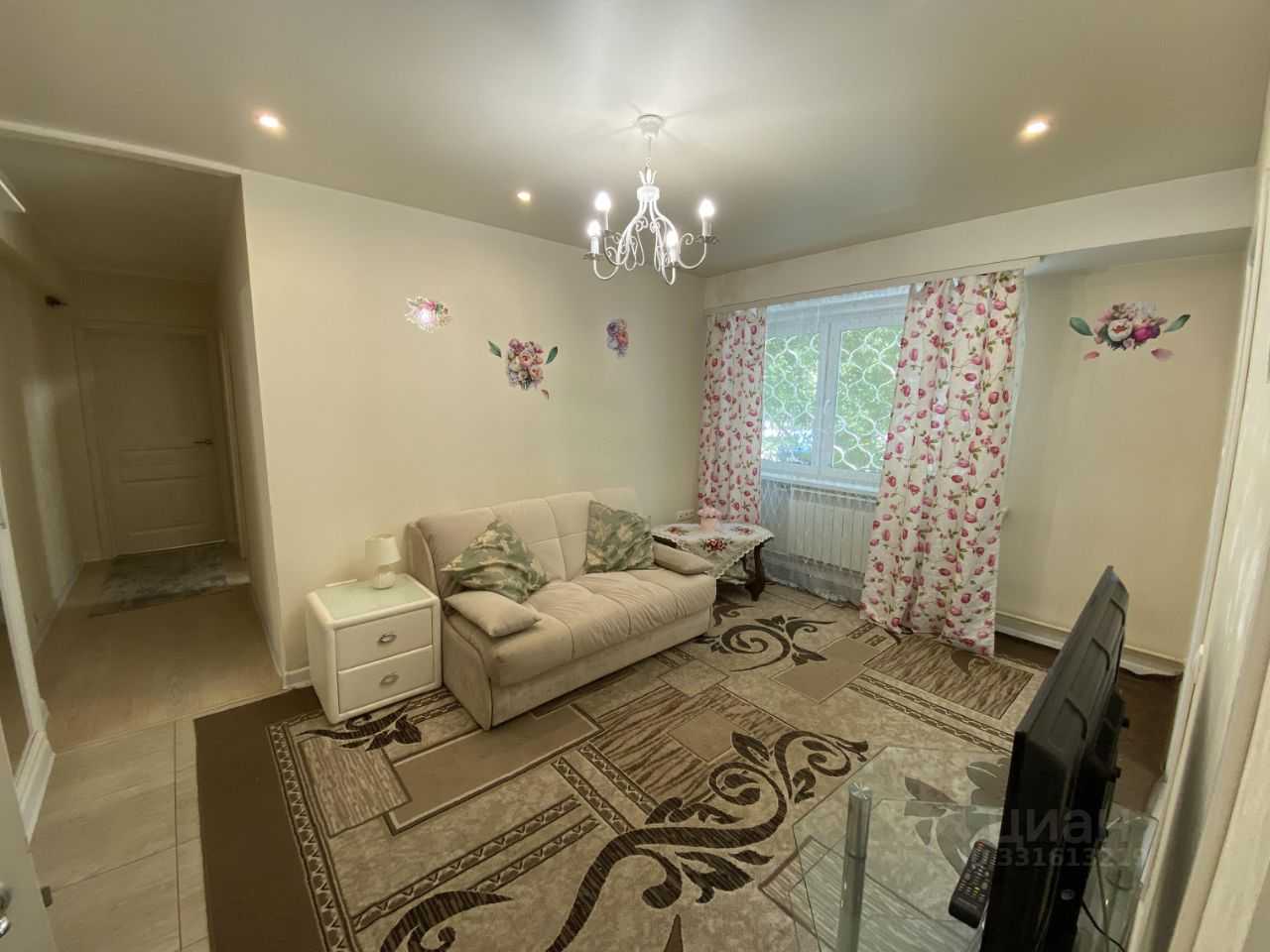 3-комнатная квартира, 55,1 м²