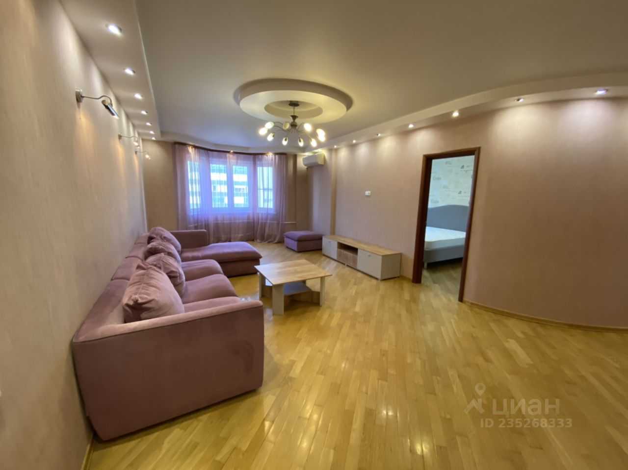 3-комнатная квартира, 95 м²