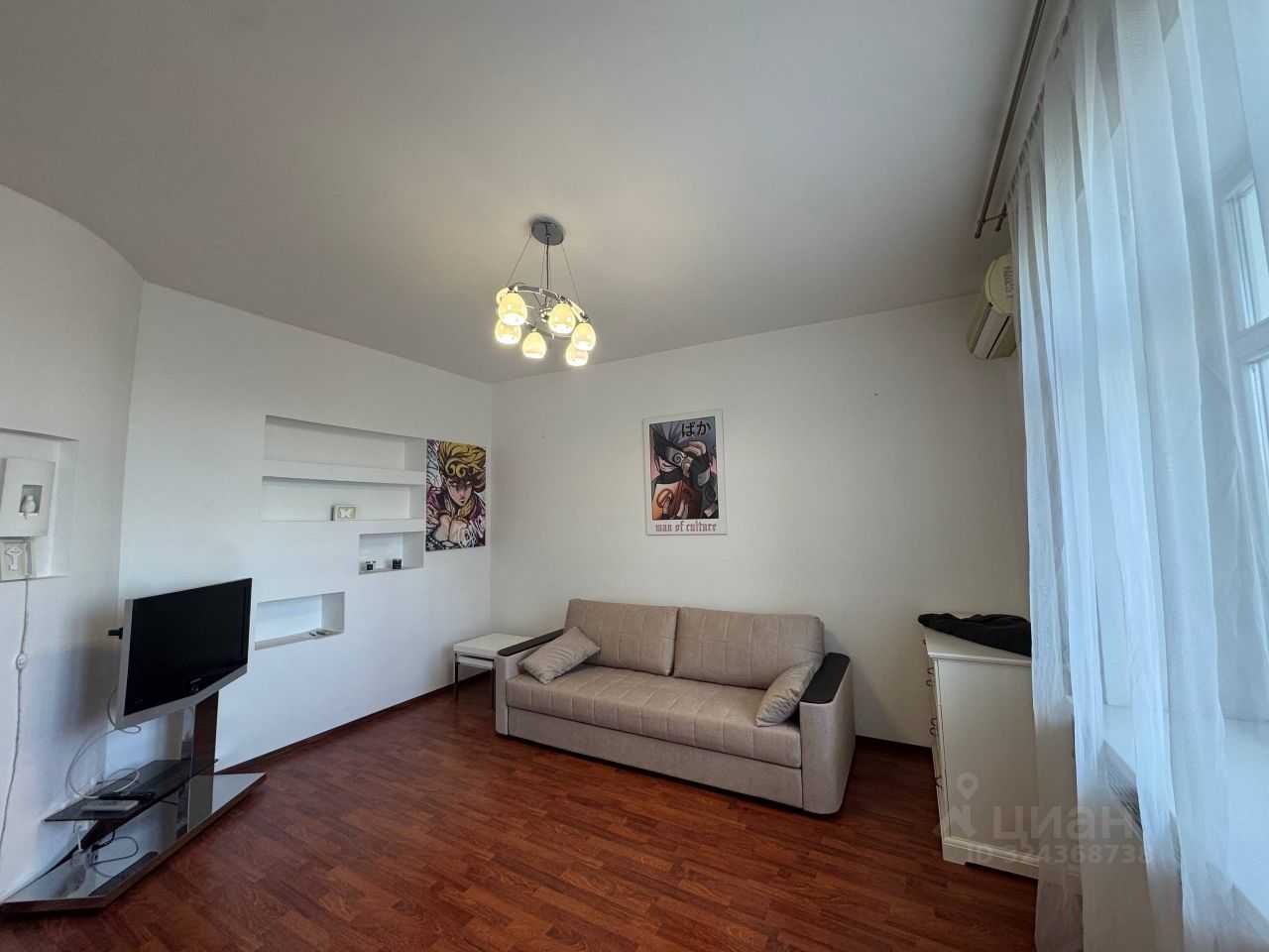 1-комнатная квартира, 41,5 м² — фотография 2