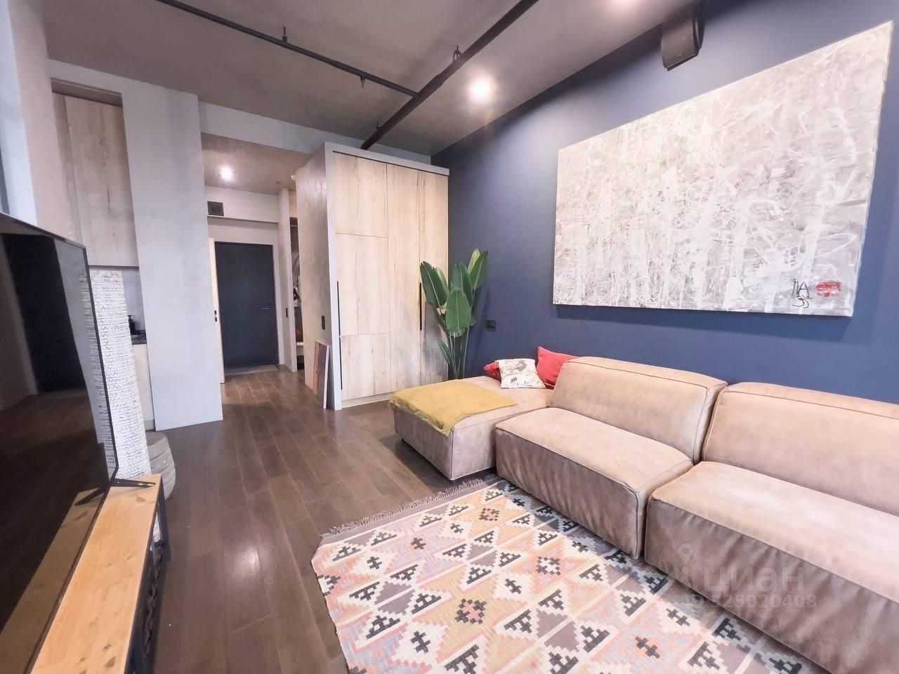 1-комнатная квартира, 45 м² — фотография 3