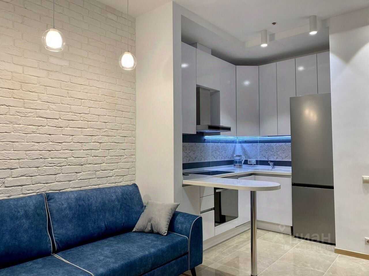 1-комнатная квартира, 35 м²