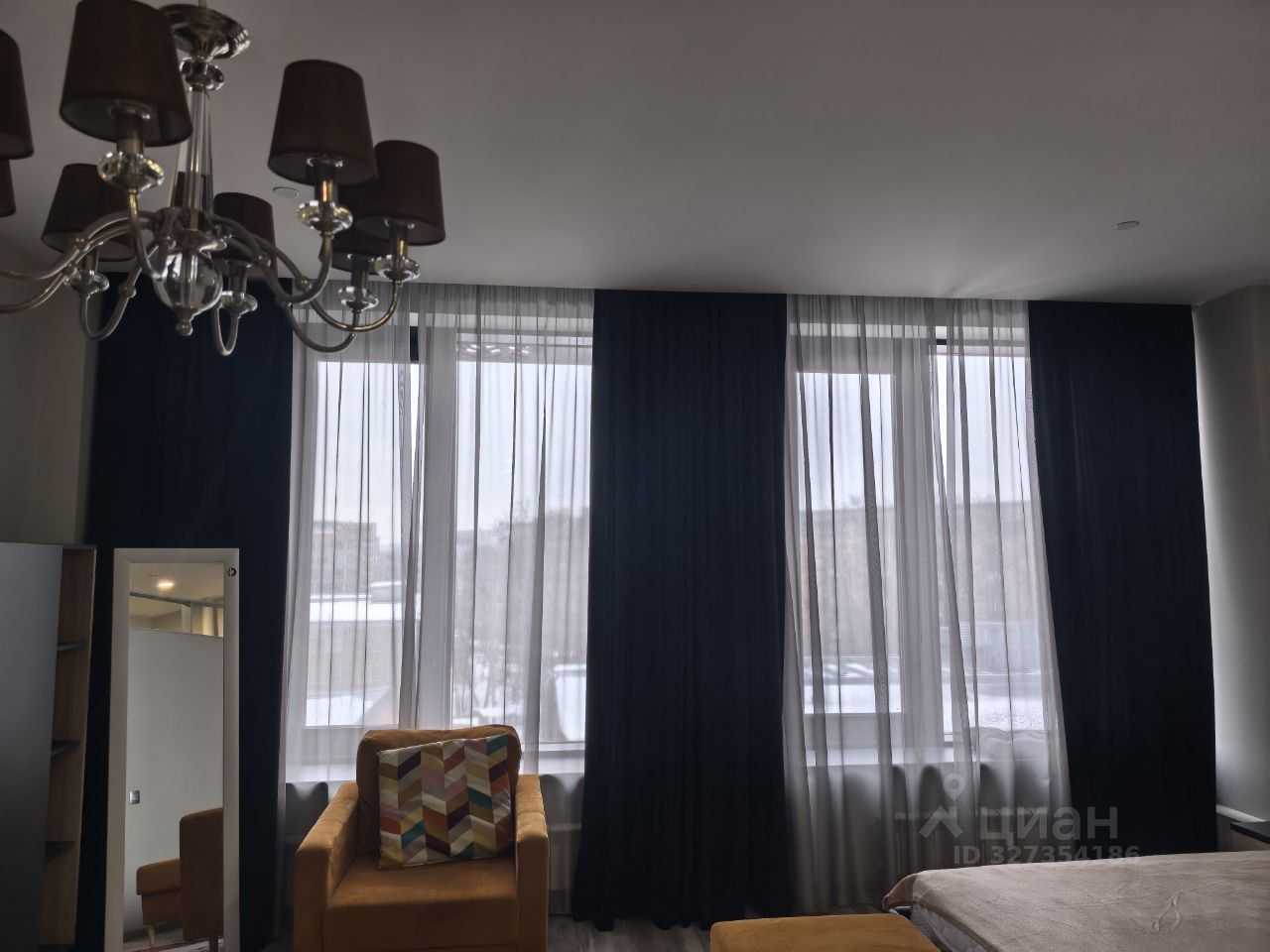 1-комнатная квартира, 45 м²