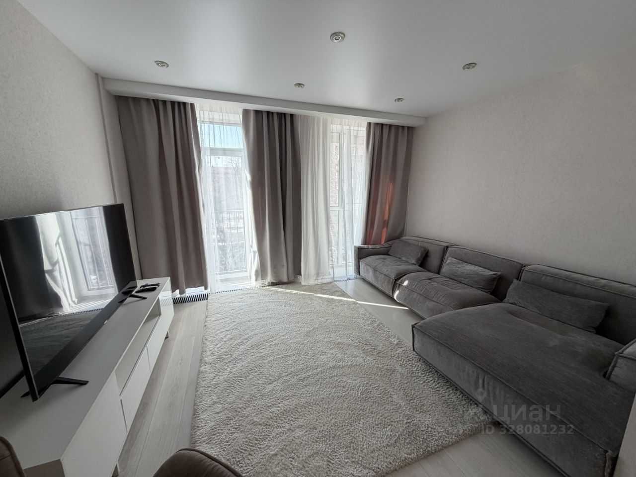 2-комнатная квартира, 56 м² — фотография 2