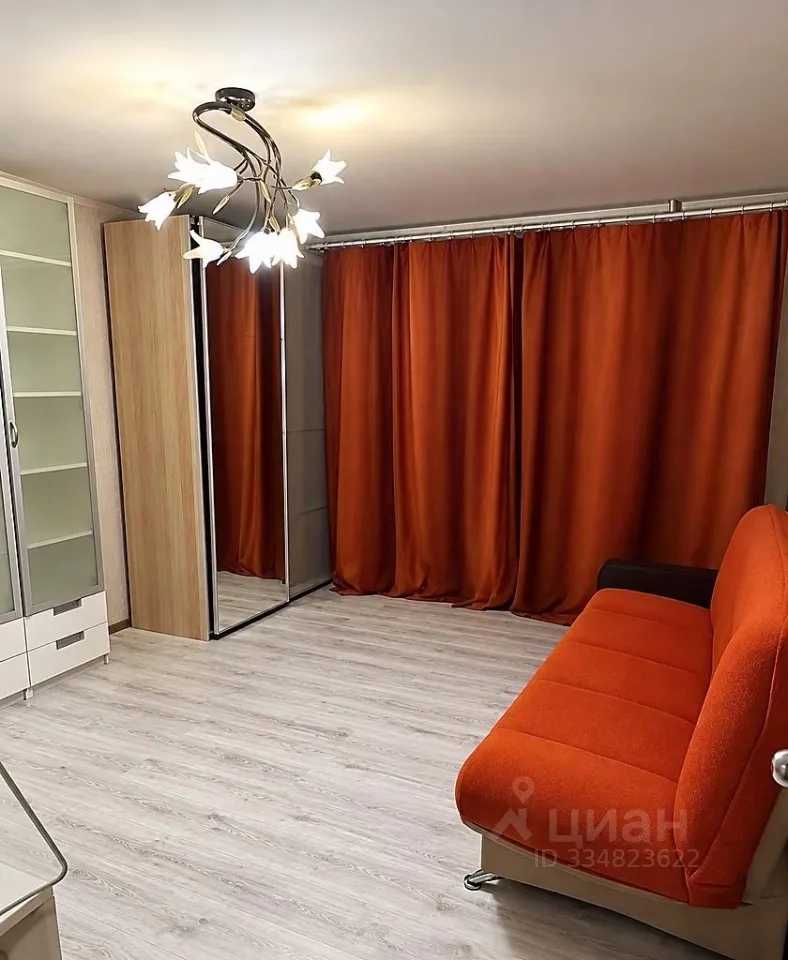 1-комнатная квартира, 38 м²