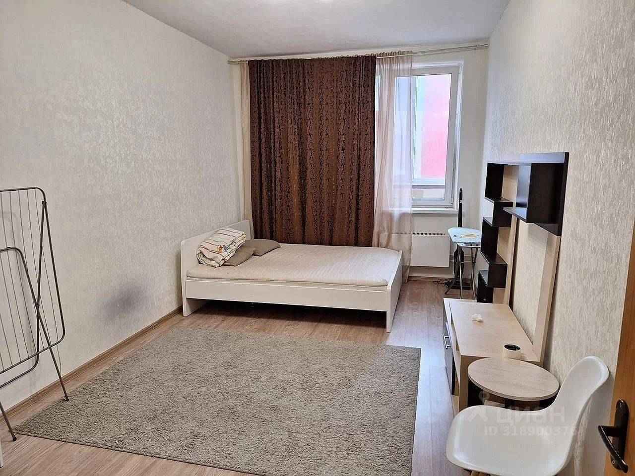 1-комнатная квартира, 43 м²