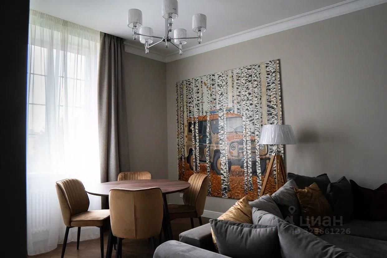 3-комнатная квартира, 87 м²