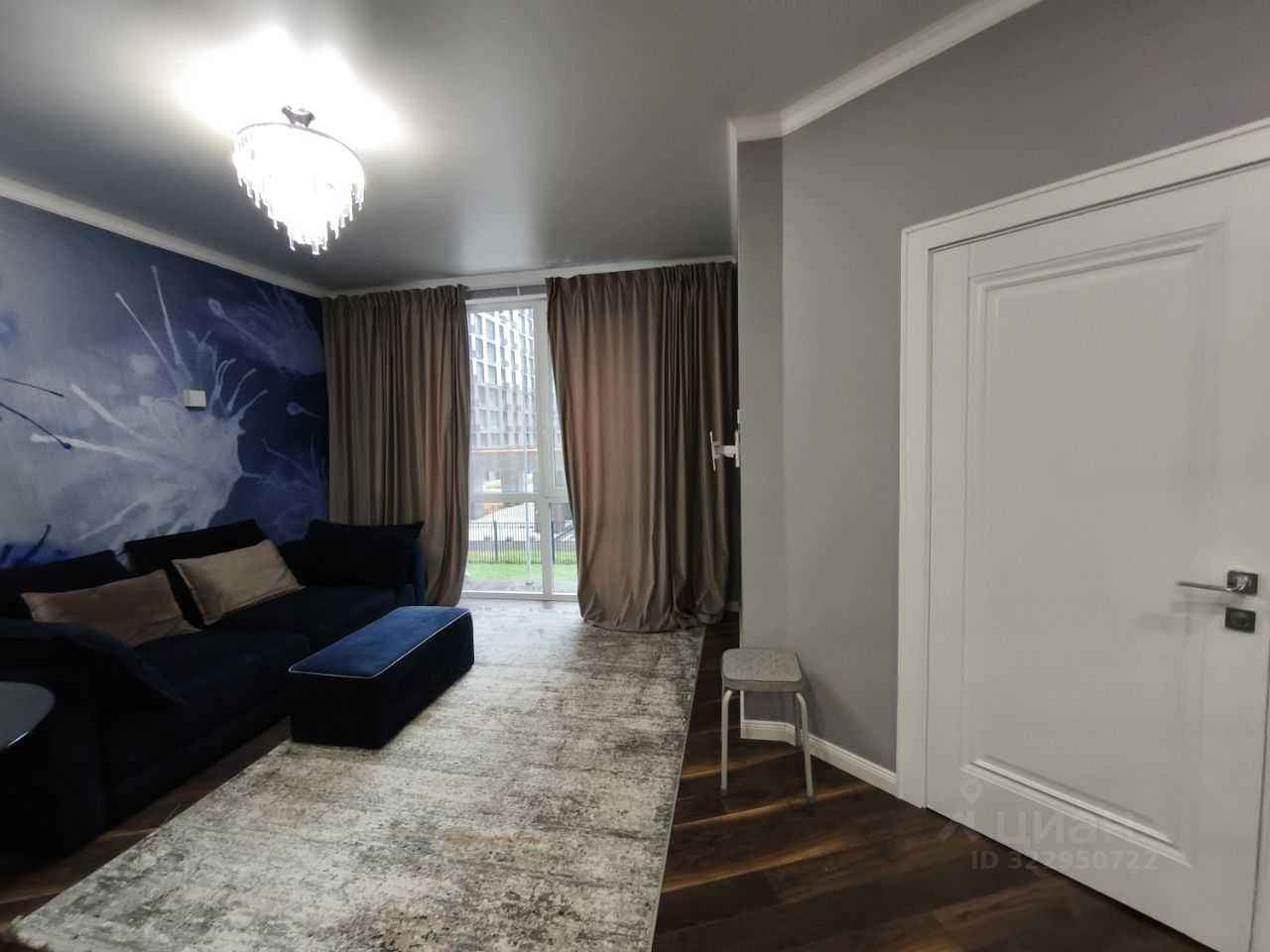 1-комнатная квартира, 50 м² — фотография 2