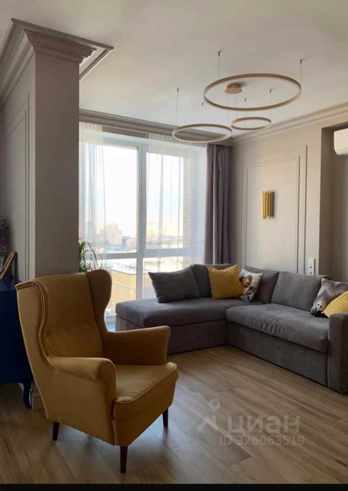 3-комнатная квартира, 96 м²