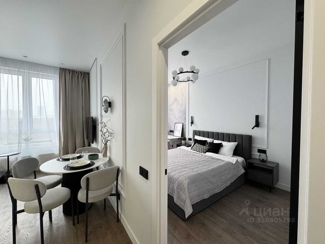 1-комнатная квартира, 38 м² — фотография 2